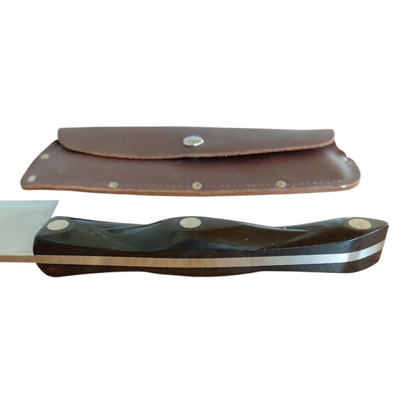 CUTCO #1737 Meat Cleaver & Leather Sheath - Picture 8 of 9